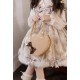 Sheep Puff Cookie Heart Bag(4th Reservation/11 Colours/2 Sizes/Full Payment Without Shipping)